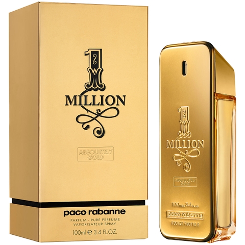Paco Rabanne 1 Million Absolutely Gold - 100ml Eau De Parfum