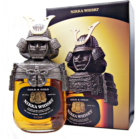 Rượu Nikka Whisky Gold & Gold Samurai