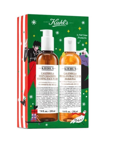 Set Kiehl's Hoa Cúc Sữa Rửa Mặt và Toner