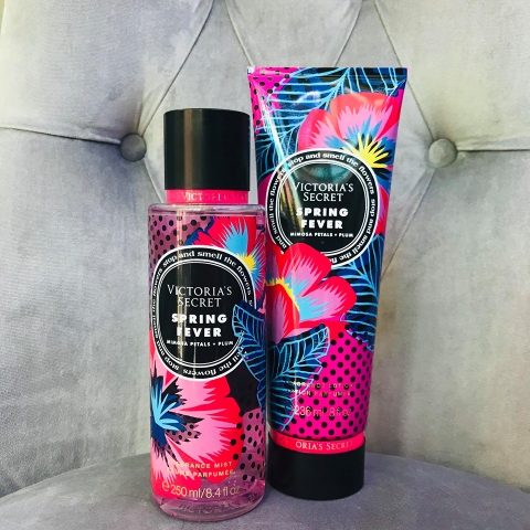 SET XỊT THƠM BODY MIST VÀ SỮA DƯỠNG THỂ SPRING FEVER