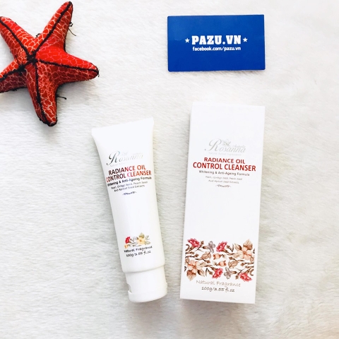 Sữa Rửa Mặt Rosanna Radiance Oil Control Cleanser