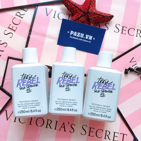 Dầu Tắm Dưỡng Da Victoria’s Secret Silk Shower Oil - Tease Rebel