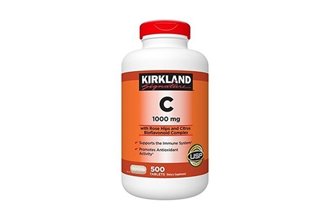 Viên Uống Bổ Sung Vitamin C 1000mg Kirkland 500 Viên