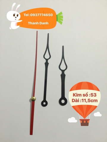 kim số 53 dài 11,5cm