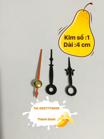 Kim số 1 dài 4cm