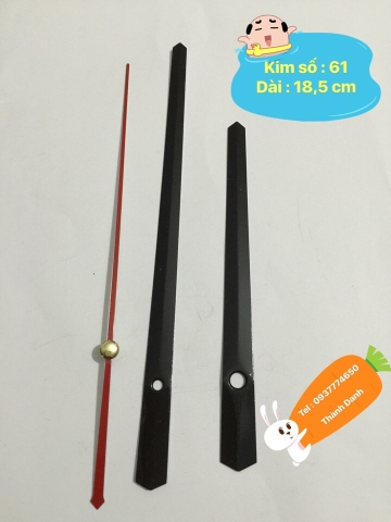 Kim số 61 dài 18,5 cm