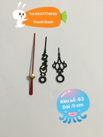 Kim số 63 dài 5 cm