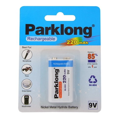 Parklong 9V200mAh (pin sạc 9V)