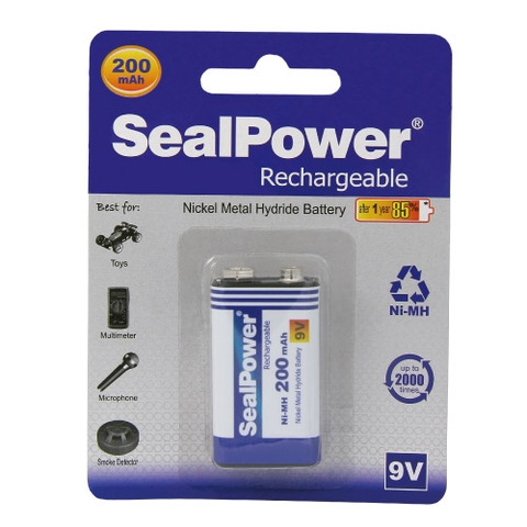 SealPower 9V200mAh (pin sạc 9V)