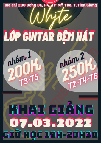 Lớp Guitar đệm hát căn bản - Nhạc cụ miền tây