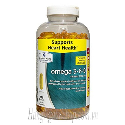 VIÊN UỐNG DẦU CÁ OMEGA 3-6-9 HEART HEALTH