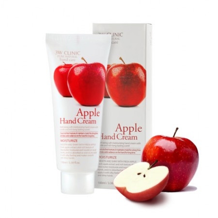 Kem dưỡng da tay 3W CLINIC Apple Hand Cream 100ml