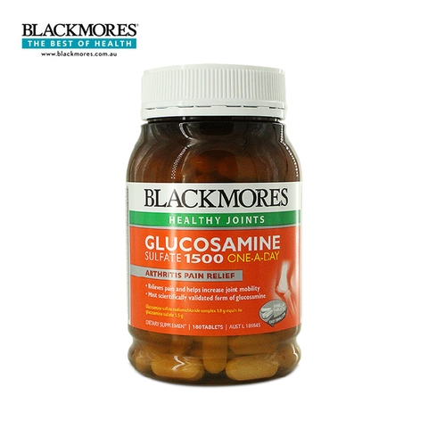 BLACKMORES GLUCOSAMINE SULFATE 1500 ON-A-DAY - CHAI 180 VIÊN