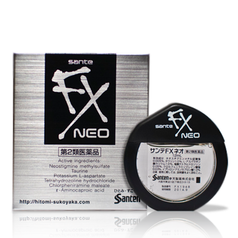 Thuốc nhỏ mắt Sante FX Neo - cam kết mua tại Nhật