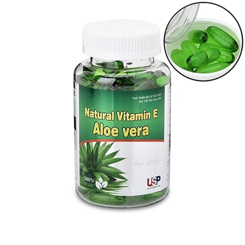 Vitamin E Alove vera chống lão hóa, tốt cho da, mắt, ngừa mụn