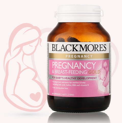 BLACKMORES PREGNANCY GOLD VITAMIN BÀ BẦU 120 VIÊN