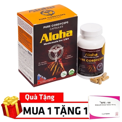 ĐÔNG TRÙNG HẠ THẢO ALOHA - ALOHA MEDICINALS USA