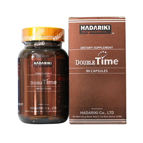 HADARIKI SIGNATURE DOUBLE TIME GIÚP NAM GIỚI NHANH CHÓNG LẤY LẠI SINH LỰC 18+