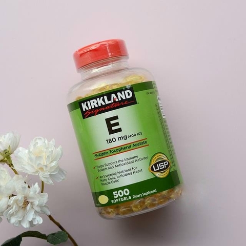 VIÊN UỐNG VITAMIN E KIRKLAND SIGNATURE 400 IU