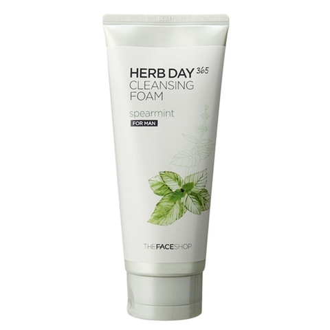 Sữa rửa mặt Herb Day 365 Cleansing Foam ( For Man) 034