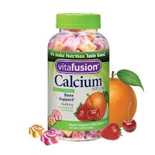 Kẹo dẻo canxi Vitafusion Calcium 500mg 100 viên