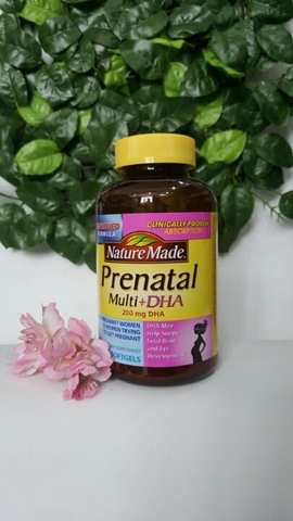 Nature Made Postnatal Multi DHA-Hỗ Trợ Dinh Dưỡng Cho Phụ Nữ Đang Cho Con Bú