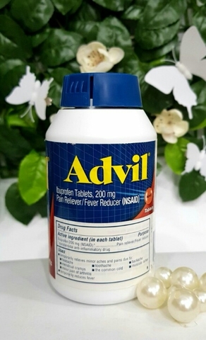 Viên uống giảm đau Advil Liqui Gels 200mg hộp 160 viên của Mỹ