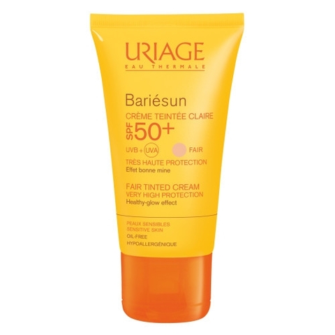 KEM CHỐNG NẮNG TRANG ĐIỂM URIAGE BARIESUN SPF50+ CREAM TEINTÉE CLAIRE 50ML