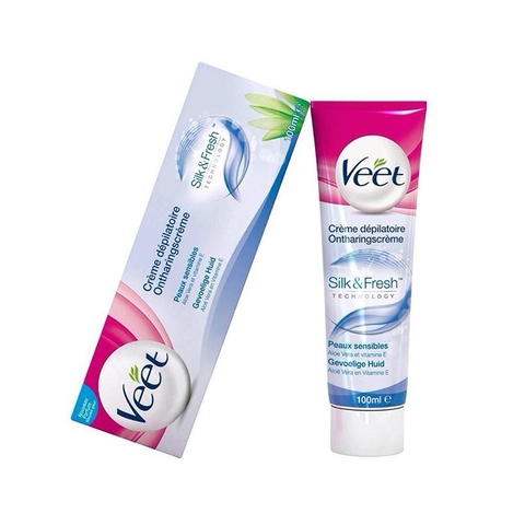 Kem Tẩy Lông Veet  100ml An Toàn Và Hiệu Quả, Xanh dương