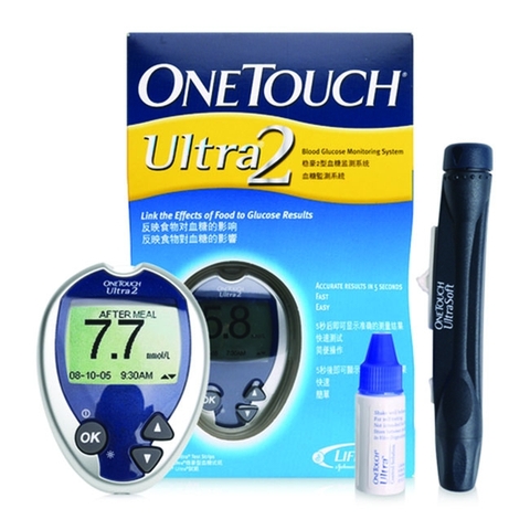 MÁY ĐO ĐƯỜNG HUYẾT JOHNSON ONETOUCH ULTRA 2