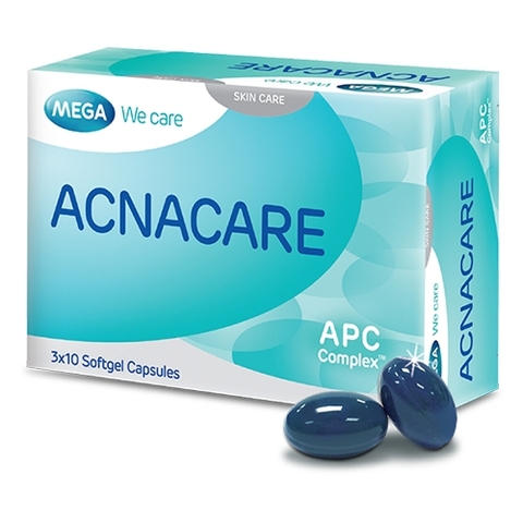 MEGA ACNACARE HỖ TRỢ ĐIỀU TRỊ CÁC LOẠI MỤN