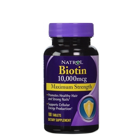 Natrol Biotin 1000 mcg - viên uống hỗ trợ mọc tóc, móng khỏe