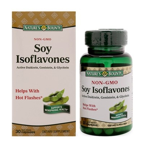 TINH CHẤT MẦM ĐẬU NÀNH NATURE'S BOUNTY NON-GMO SOY ISOFLAVONES