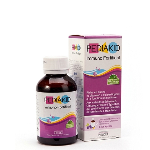 PEDIAKID TĂNG CƯỜNG KHẢ NĂNG MIỄN DỊCH 125ML sức đè kháng yếu, trẻ hay ốm vặt