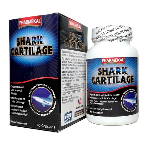 PHARMEKAL SHARK CARTILAGE PHỤC HỒI VÀ TÁI TẠO KHỚP 100 viên