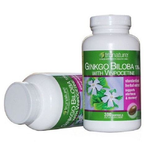 VIÊN UỐNG BỔ NÃO TRUNATURE GINKGO BILOBA 120MG MẨU MỚI 340 VIÊN