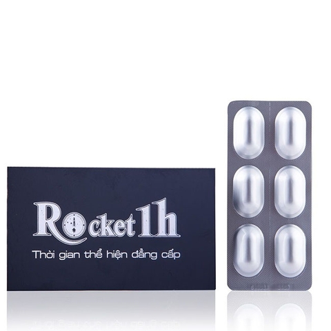 ROCKET 1H GIÚP CẢI THIỆN SINH LÝ NAM ( HỘP 06 VIÊN )