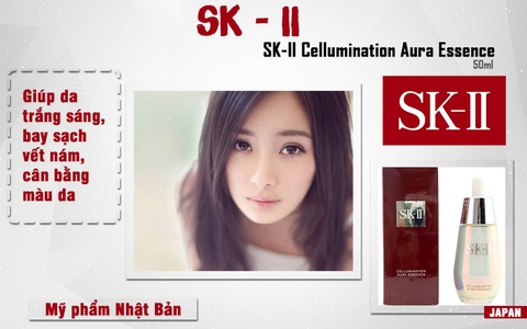 TINH CHẤT DƯỠNG TRẮNG DA SK-II CELLUMINATION AURA ESSENCE 50ML