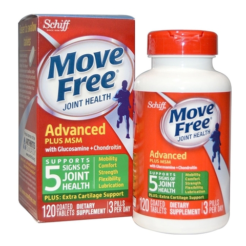 BỔ KHỚP SCHIFF MOVE FREE JOINT HEALTH ADVANCED - 120 TABLETS