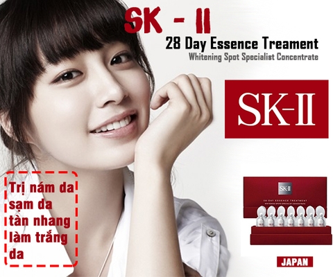 SERUM SK-II 28 DAY ESSENCE TREATMENT -SK-II Là dòng mỹ phẩm cao cấp của Nhật Bản,