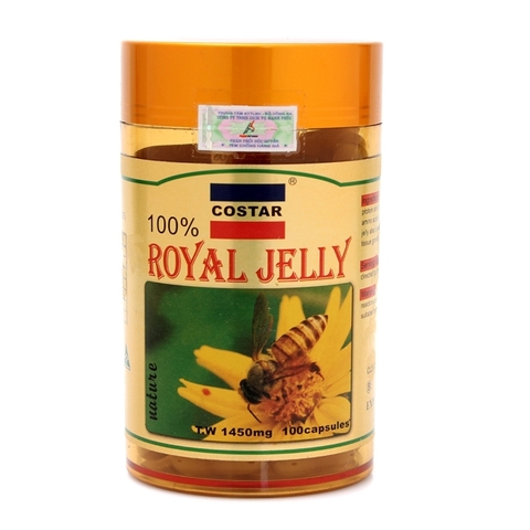 SỮA ONG CHÚA COSTAR ROYAL JELLY 1450MG 100 VIÊN