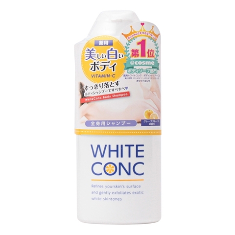 SỮA TẮM TRẮNG WHITE CONC BODY VITAMIN C 360ML Nhật Bản