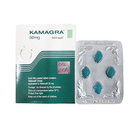 THUỐC CƯỜNG DƯƠNG KAMAGRA 50MG - HỘP 04 VIÊN