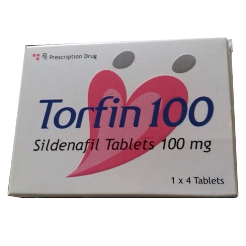 THUỐC CƯỜNG DƯƠNG TORFIN 100MG - SILDENAFIL TABLETS 100MG