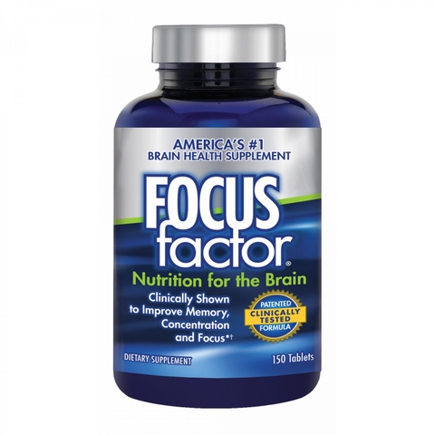 VIÊN UỐNG FOCUS FACTOR GIÚP CẢI THIỆN TRÍ NHỚ