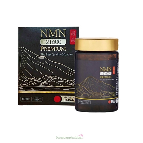 NMN Premium 21600 – Viên uống trường thọ, Trẻ Hóa Da 60 Viên