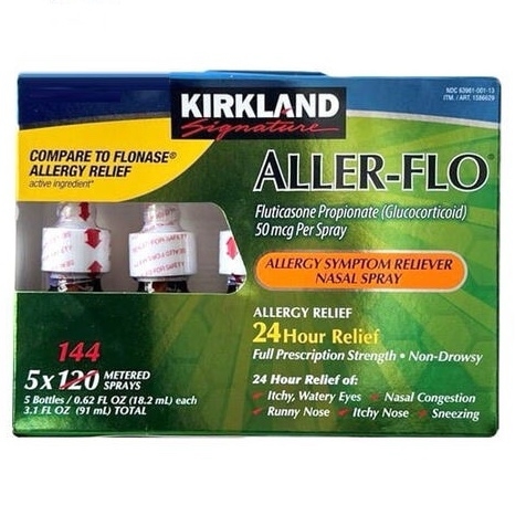 THUỐC TRỊ VIÊM XOANG KIRLAND ALLER- FLO  5 lọ