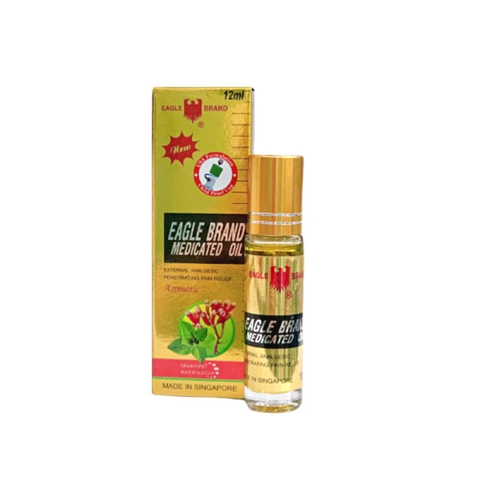 Dầu gió Vàng Con Ó mùi Đinh Hương Eagle Brand Medicated Oil