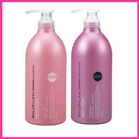 BỘ DẦU GỘI XẢ SALON LINK REPAIR & PROTECT Siêu Dưỡng, Phục Hồi  1000ml