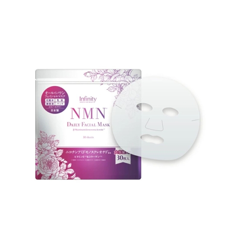 Mặt Nạ Infinity NMN Daily Facial Mask (Màu Tím) 30 Miếng Nhật Bản